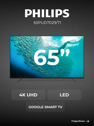 LED телевизор Philips 65PUD7029/71 - фото 2