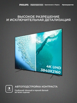 LED телевизор Philips 65PUD7029/71 - фото 3