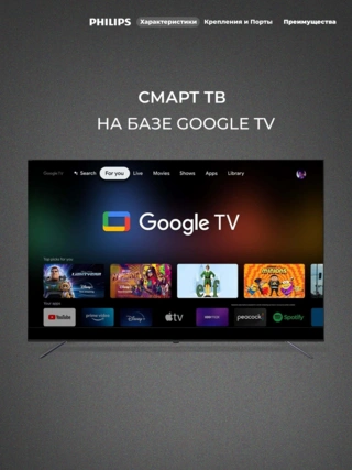 QLED TV Philips 55PQT8169/98 - фото 6