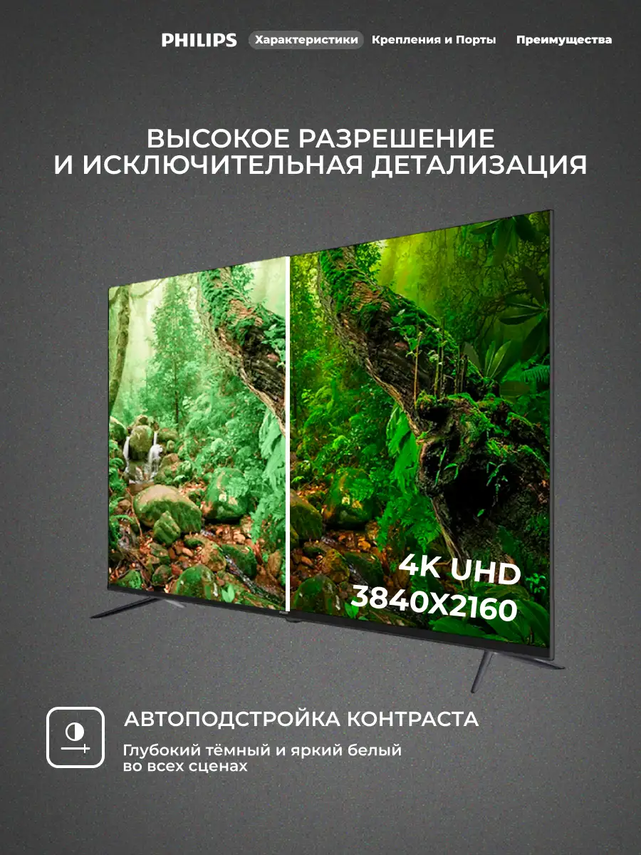 QLED TV Philips 55PQT8169/98 - фото 3