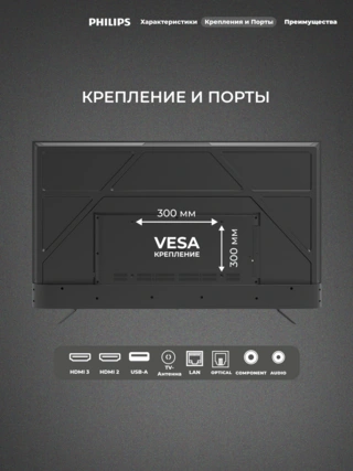 QLED TV Philips 75PQT8169/98 - фото 4