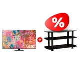 Жиынтық QLED Samsung теледидары QE75Q80BAUXCE + Elenberg сөресі T3005 