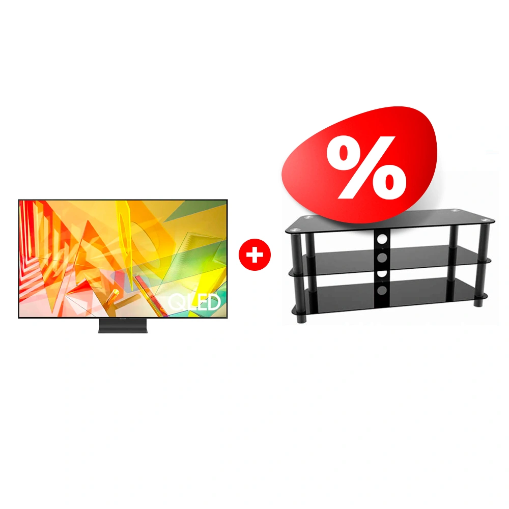 Жиынтық Samsung QLED теледидары QE55Q95TAUXCE + ARG сөресі TP2001M 50″ 