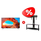 Комплект LED телевизор Sony KD55X85TJR + ТВ тумба Mart Аврора 42″ 