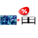Жиынтық HQ LED Haier теледидары 65 S5 + Mart сөресі Рим 46″ 