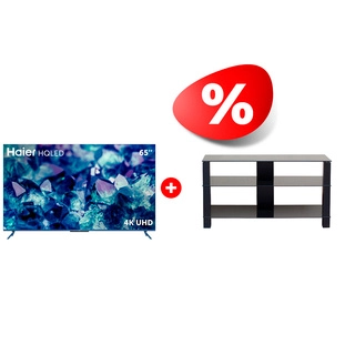 Жиынтық HQ LED Haier теледидары 65 S5 + Mart сөресі Рим 46″ 