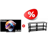 Комплект OLED телевизор Haier 65 S9 Pro + ТВ тумба ARG TP2001M 50″