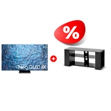 Комплект Neo QLED 8K телевизор Samsung QE75QN900CUXCE + ТВ тумба Mart Готика 42″