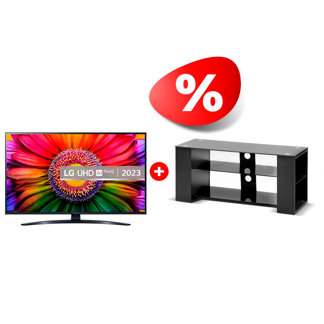 Жиынтық  LG LED теледидары 70UR81006LJ + Mart сөресі Готика 42″ 