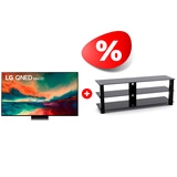 Комплект QNED телевизор LG + ТВ тумба ARG 55QNED876RA + T4004XL