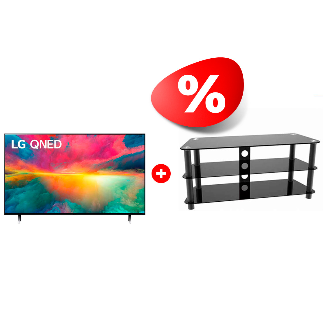 Комплект QNED телевизор LG + ТВ тумба ARG 65QNED756RA + TP2001M 50″ - фото 2