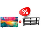 Жиынтық LG QNED теледидары 65QNED756RA + ARG сөресі TP2001M 50″ 