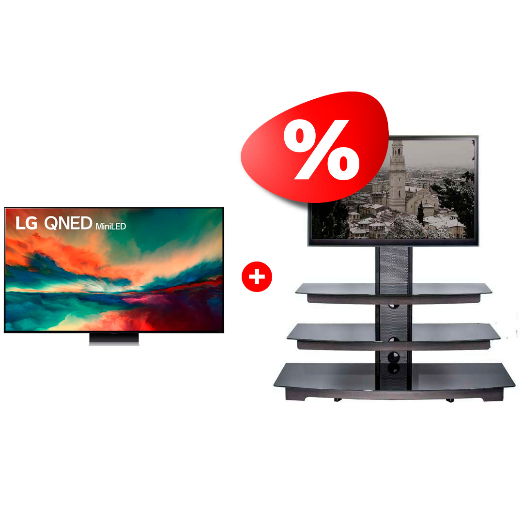 Комплект QNED телевизор LG + ТВ тумба Mart 86QNED876RA + Верона 65″ - фото 2