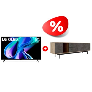 Комплект OLED телевизор LG + ТВ тумба MART OLED55A3RLA + Агат 1800 85″