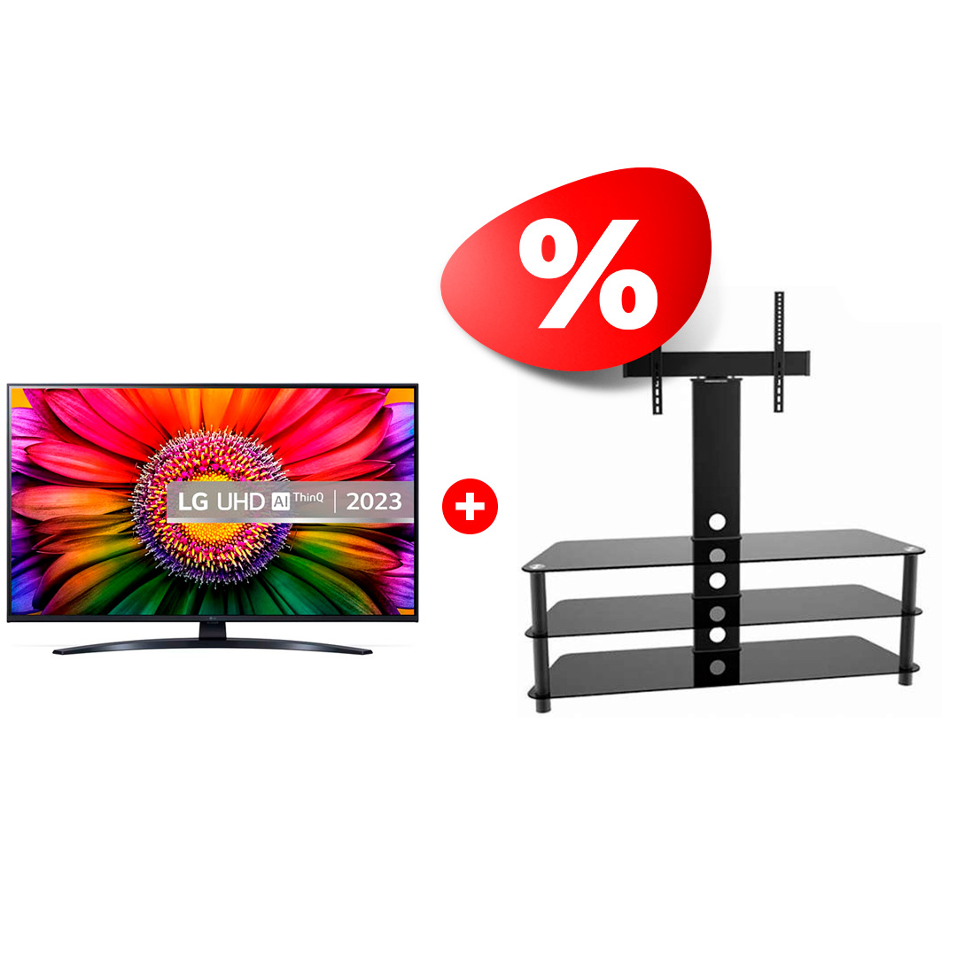 Комплект LED телевизор LG + ТВ тумба ARG 55UR81006LJ + TP2003L 60″ - фото 2