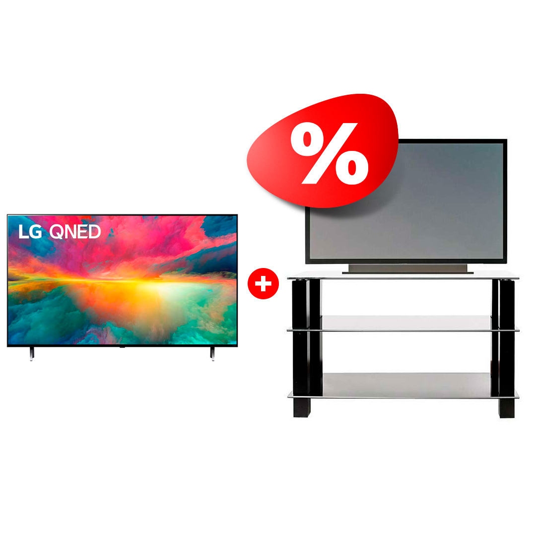Комплект QNED телевизор LG + ТВ тумба Mart 65QNED756RA + Эдельвейс 42″ - фото 2