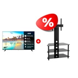 Жиынтық LED теледидар ARG A65U1C1 + ARG сөресі TP2003S 47″ 