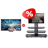 Жиынтық Neo QLED телевизор Samsung 8K QE65QN900DUXCE + Mart сөресі Верона 65″ 