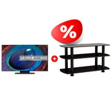 Жиынтық  LG LED теледидары 55UR91006LA + ARG сөресі T3005 50″ 