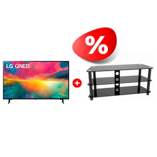 Жиынтық LG QNED теледидары 55QNED756RA + ARG сөресі TP2001M 50″ 