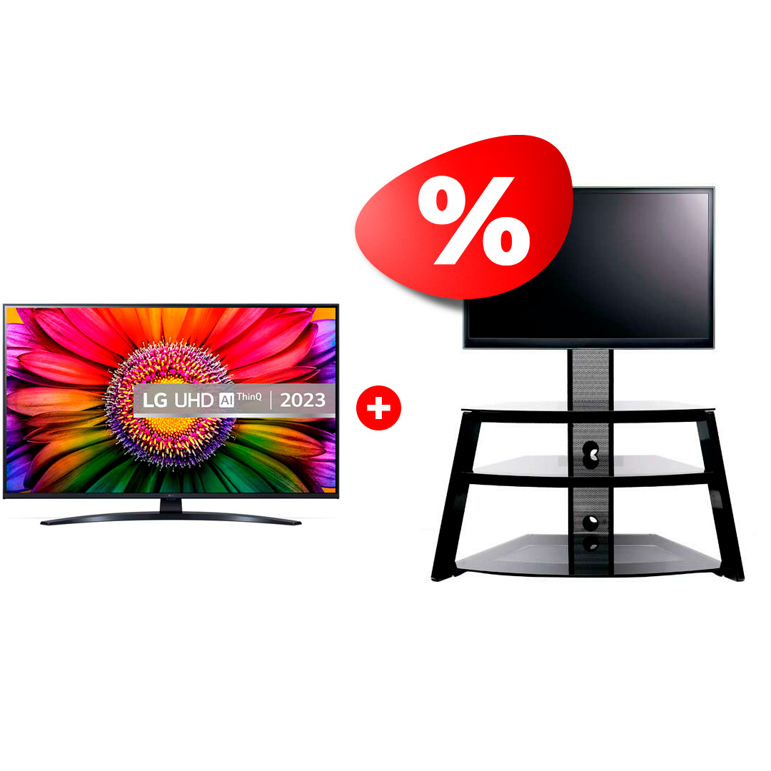 Комплект LED телевизор LG + ТВ тумба Mart 55UR81006LJ + Кристалл К 65″ - фото 2