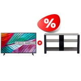 Комплект LED телевизор LG + ТВ тумба Mart 75UR78009LL + Рим 46″