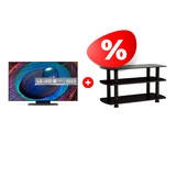 Комплект LED телевизор LG 75UR91006LA + ТВ тумба ARG T3005 50″ 