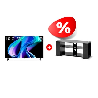 Жиынтық LG OLED теледидары  OLED55A3RLA + Mart сөресі Готика 42″ 