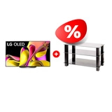 Комплект OLED телевизор LG OLED55B3RLA + ТВ тумба Mart Эдельвейс 42″ 