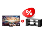 Комплект Neo QLED телевизор Samsung  8K QE65QN800DUXCE + ТВ тумба Mart Готика 42″ 