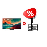 Жиынтық LG QNED теледидары 65QNED876RA + ARG сөресі TP2003S 47″ 