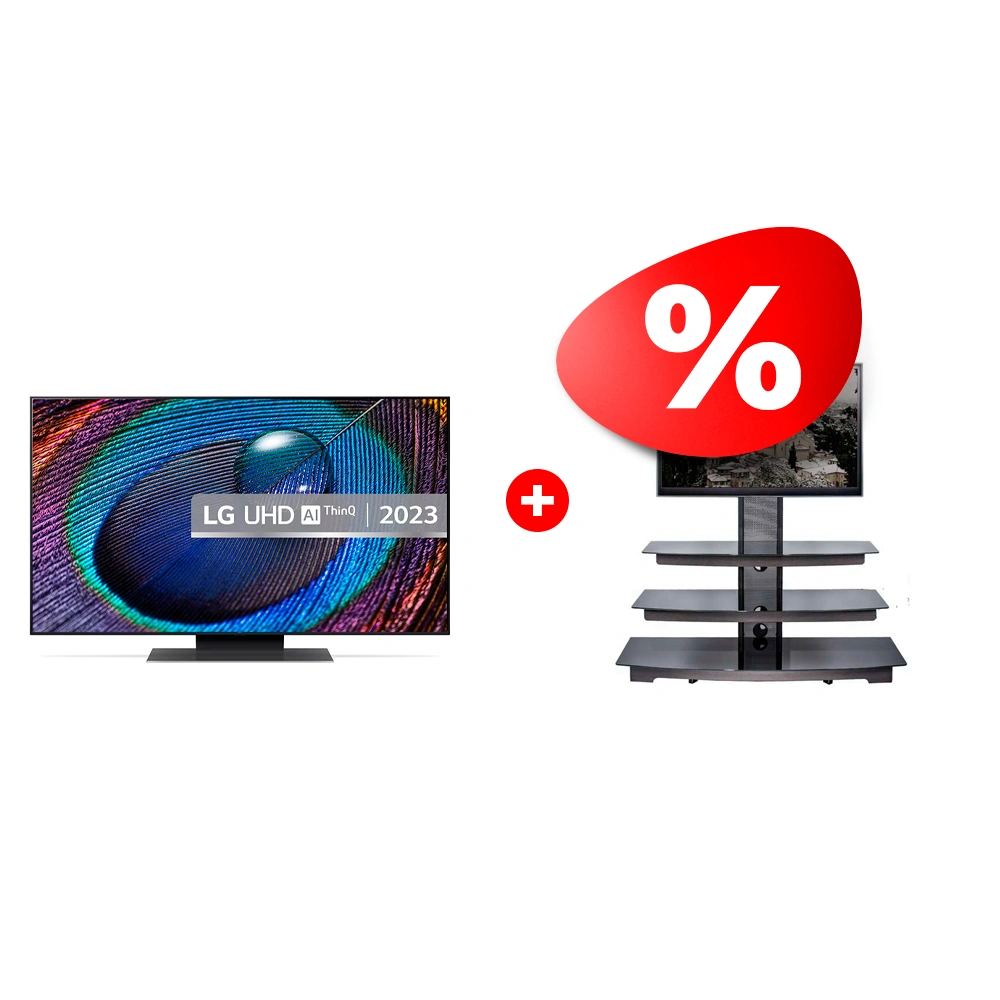 Жиынтық  LG LED теледидары 55UR91006LA + Mart сөресі Верона 65″ 