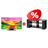 Жиынтық LG QNED теледидары 55QNED816RA + Mart сөресі Готика 42″ 