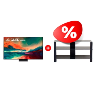 Жиынтық LG QNED теледидары 55QNED876RA + Mart сөресі Рим 46″ 