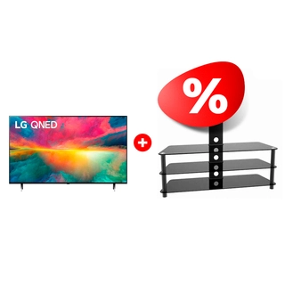 Жиынтық LG QNED теледидары 65QNED756RA + ARG сөресі TP2003L 60″ 