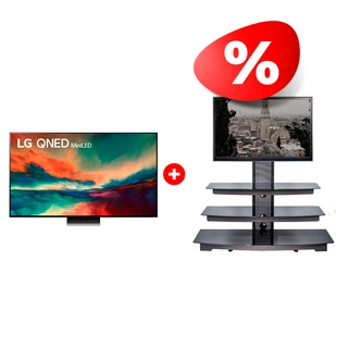 Жиынтық LG QNED теледидары 65QNED876RA + Mart сөресі Верона 65″ 