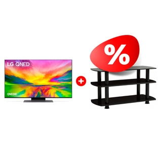 Жиынтық LG QNED теледидары 65QNED816RA + ARG сөресі T3005 50″ 