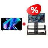 Жиынтық LG OLED теледидары  OLED55A3RLA + Mart сөресі Каскад 65″ 