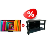 Комплект LED телевизор LG 65UT91006LA + ТВ тумба Стеклокомплекс ТV-SR 921/3