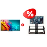 Жиынтық QNED телевизор LG 65QNED86T6A + Mart сөресі Каскад 65″ 