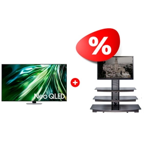 Жиынтық Neo QLED телевизор Samsung QE65QN90DAUXCE + Mart сөресі Верона 65″ 