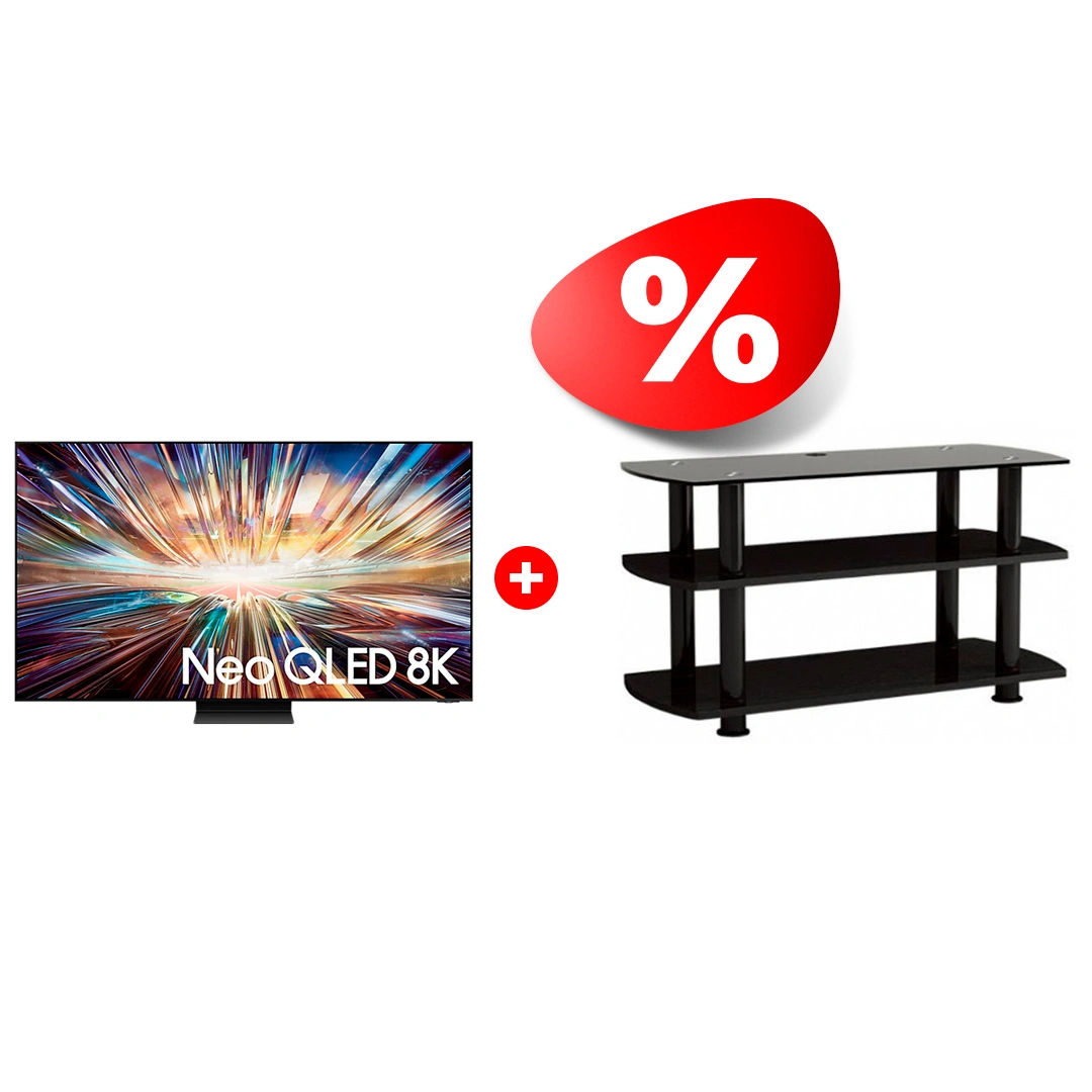 Жиынтық Neo QLED телевизор Samsung 8K QE75QN800DUXCE + ARG сөресі T3005 50″ 