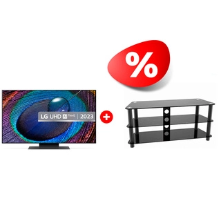 Жиынтық  LG LED теледидары 55UR91006LA + ARG сөресі TP2001M 50″ 