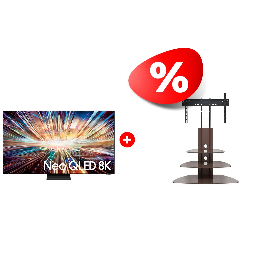 Комплект Neo QLED телевизор Samsung 8K QE75QN800DUXCE + ТВ тумба Mart Плаза-Консоль 50″