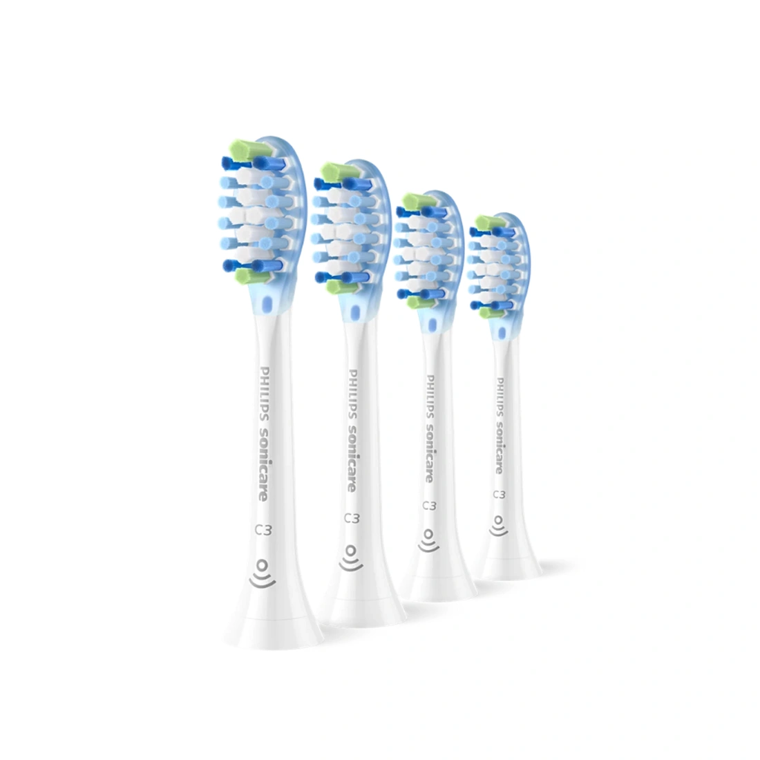 Стандартные насадки для звуковой зубной щетки Philips Sonicare Premium Plaque Defence HX9044/87 4шт  - фото 5
