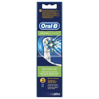 Насадки для зубной щетки Oral-B Cross Action 2 (EB50-2)