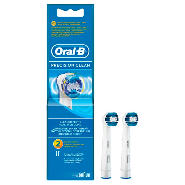 Насадки для зубной щетки Braun Oral-B Precision Clean EB20