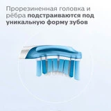 Стандартные насадки для звуковой зубной щетки Philips Sonicare Premium Plaque Defence HX9042/17 2шт HX9042/17 - фото 3