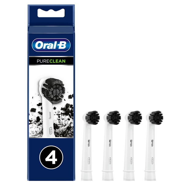 Насадки для зубной щетки Oral-B Precision Clean Charcoal EB20CH 4шт