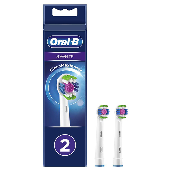 Насадки для зубной щетки Oral B 3D White CleanMaximiser EB18рRB